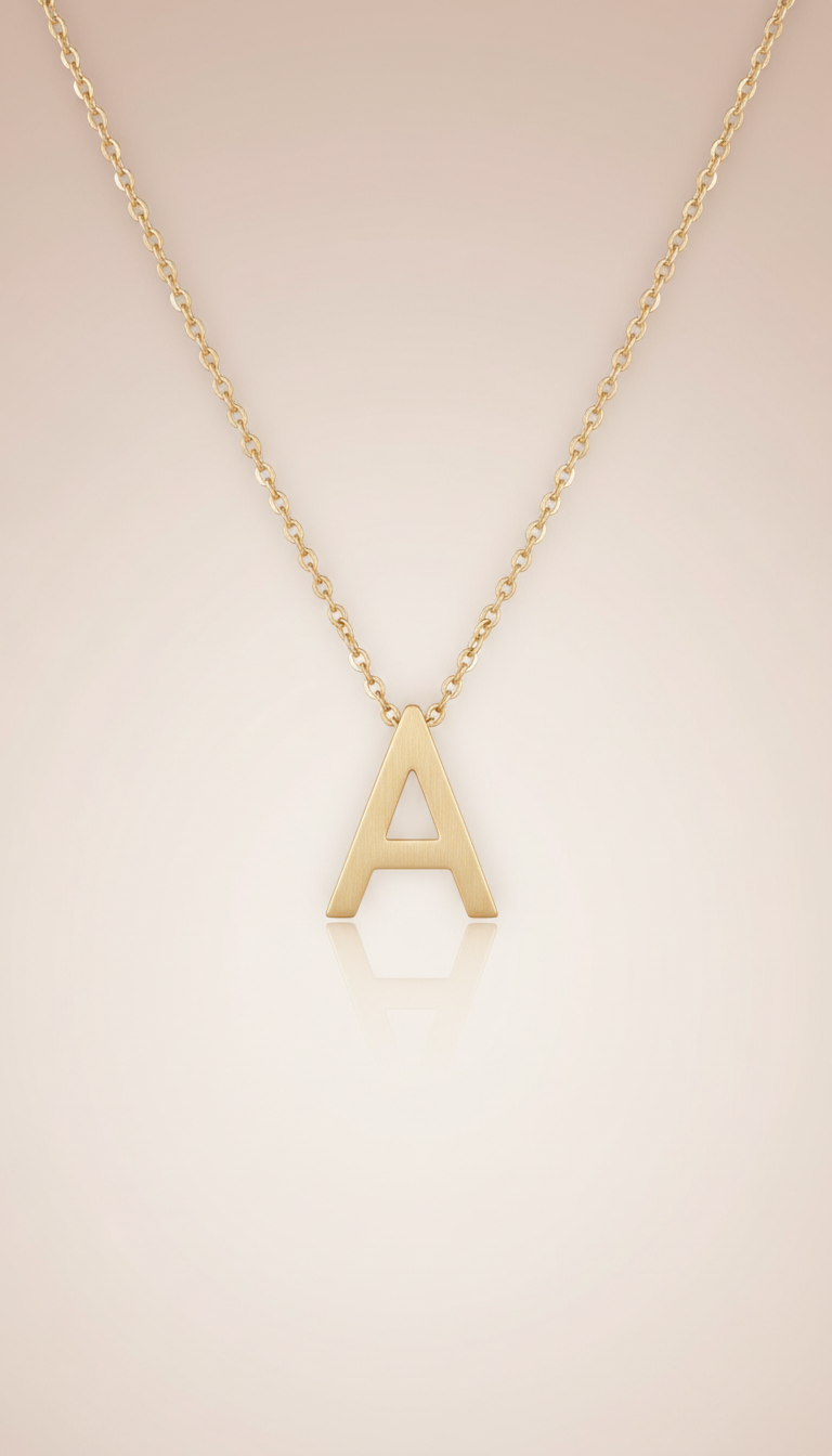 14k gold initial bracelet-test