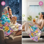 Cloud-Soft 3D Plush Throw