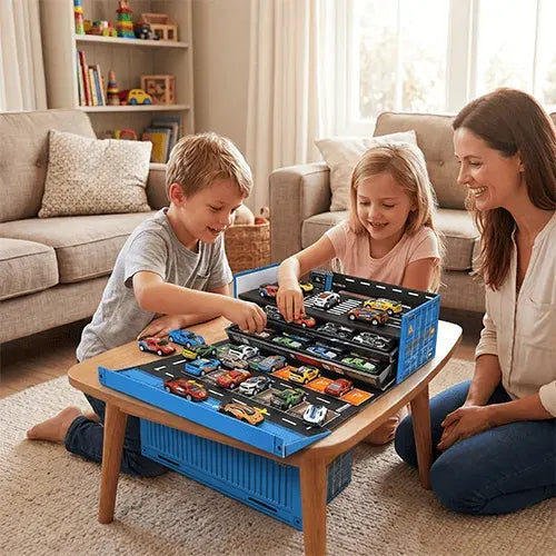 The 48-Piece Alloy Racing Fleet, gift for boys