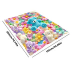 Cloud-Soft 3D Plush Throw
