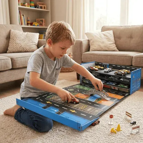 The 48-Piece Alloy Racing Fleet, gift for boys