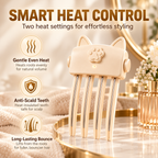 🔥 Instant Hair Volume ✨ Root-Lifting Heated Volumizing Comb – Salon-Style Lift in Minutes 💖