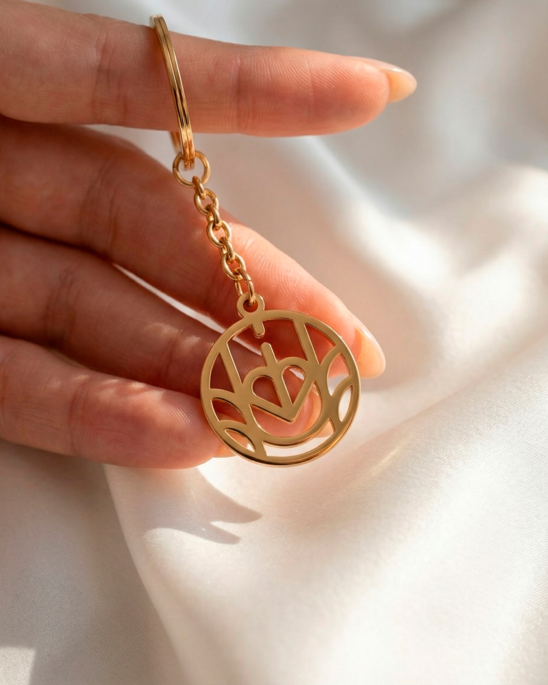 Bespoke Monogram Keychain | Re-Order Same Design