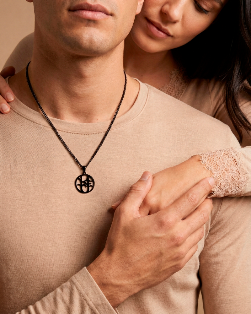 For Him | Bespoke Monogram Necklace | Re-Order Same Design