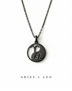 Double Zodiac Necklace | Custom Yin & Yang