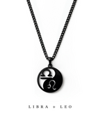For Him | Double Zodiac Necklace | Custom Yin & Yang