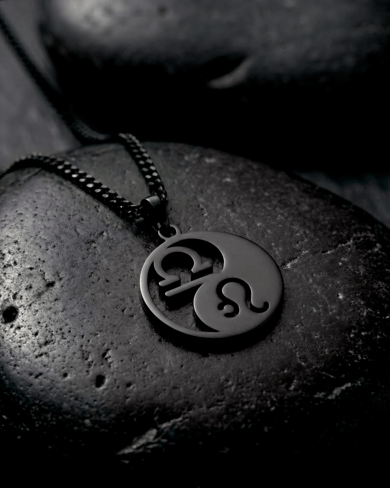 For Him | Double Zodiac Necklace | Custom Yin & Yang