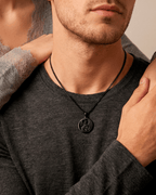 For Him | Double Zodiac Necklace | Custom Yin & Yang