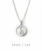 Double Zodiac Necklace | Custom Yin & Yang
